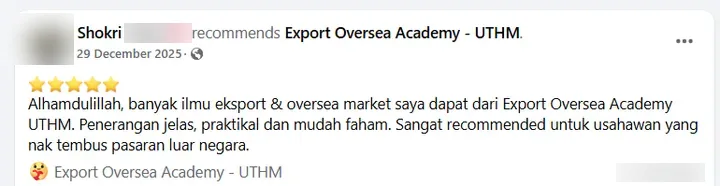 Screenshot review Facebook