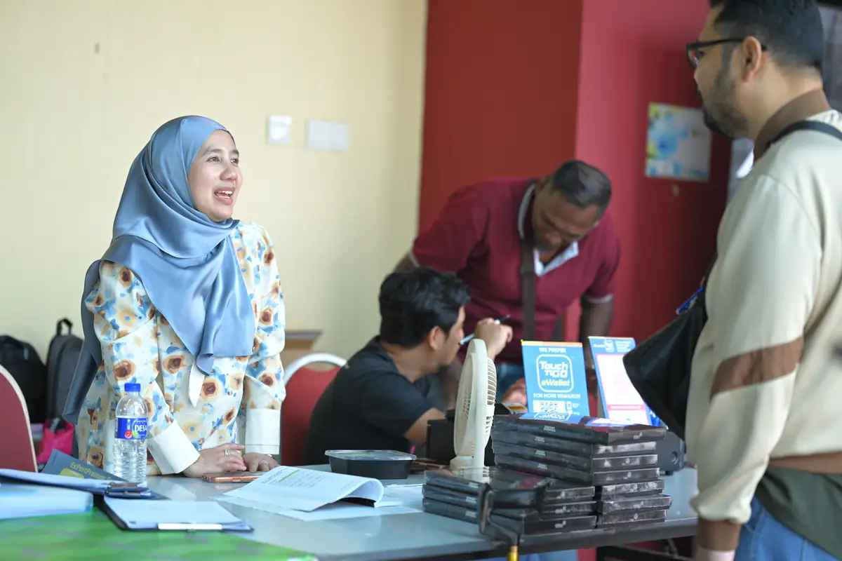 Peserta kelas fizikal EOA di UTM Kuala Lumpur