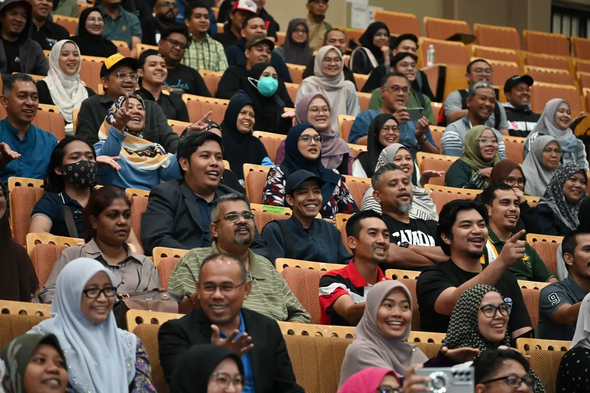 Peserta kelas fizikal EOA di UKM Bangi