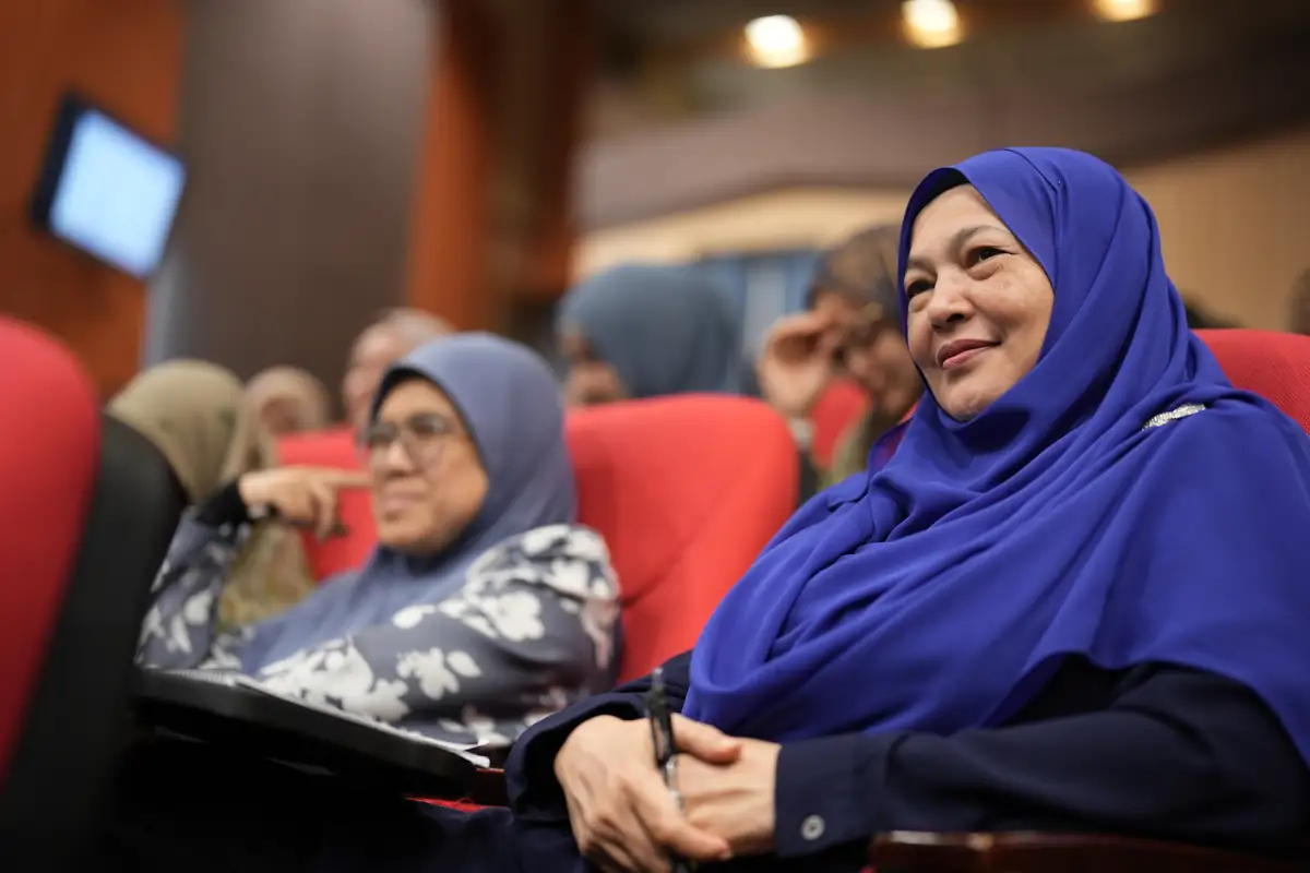 Peserta kelas fizikal EOA di UiTM Sungai Buloh